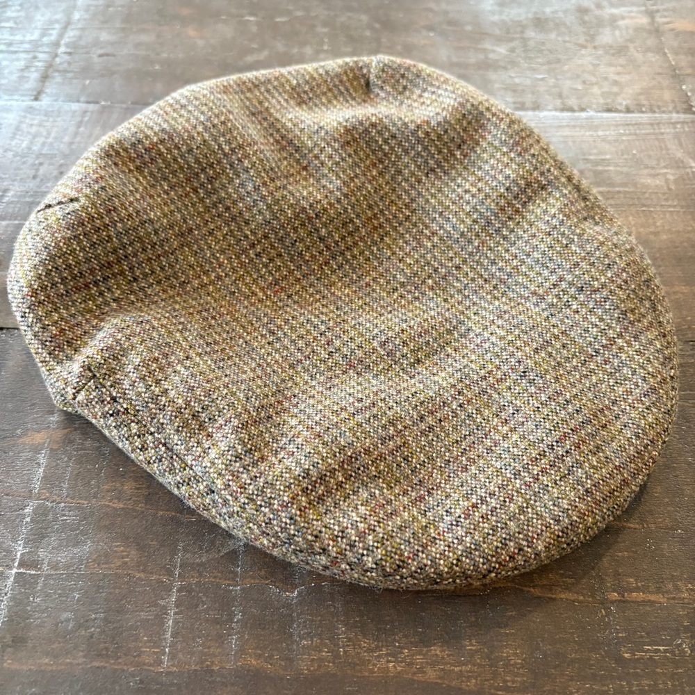 Vintage Dan Hobbs Irish Tweed Flat Cap – Small